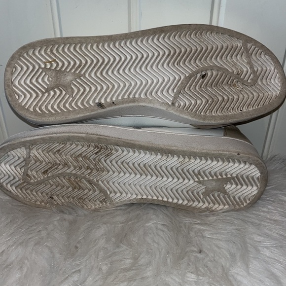 OASIS Society Irene Glitter Star Sneaker Taupe size 7.5 - Picture 9 of 13